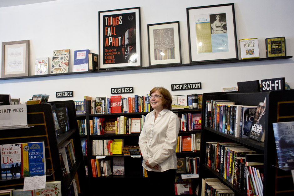 Susan Murphy received support from TechTown to open Pages Bookshop, in May 2015.